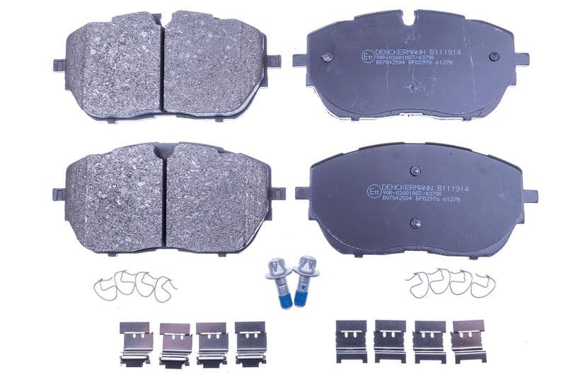 set placute frana,frana disc DENCKERMANN B111914