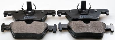 set placute frana,frana disc DENCKERMANN B111285