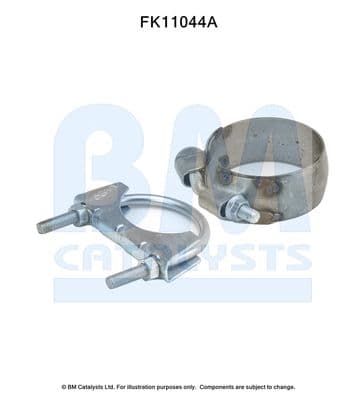 Set montaj, filtru funingine/particule BM CATALYSTS FK11044