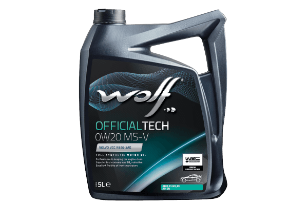 Ulei de motor WOLF OFFICIALTECH 0W-20 MS-V 8332715 5L
