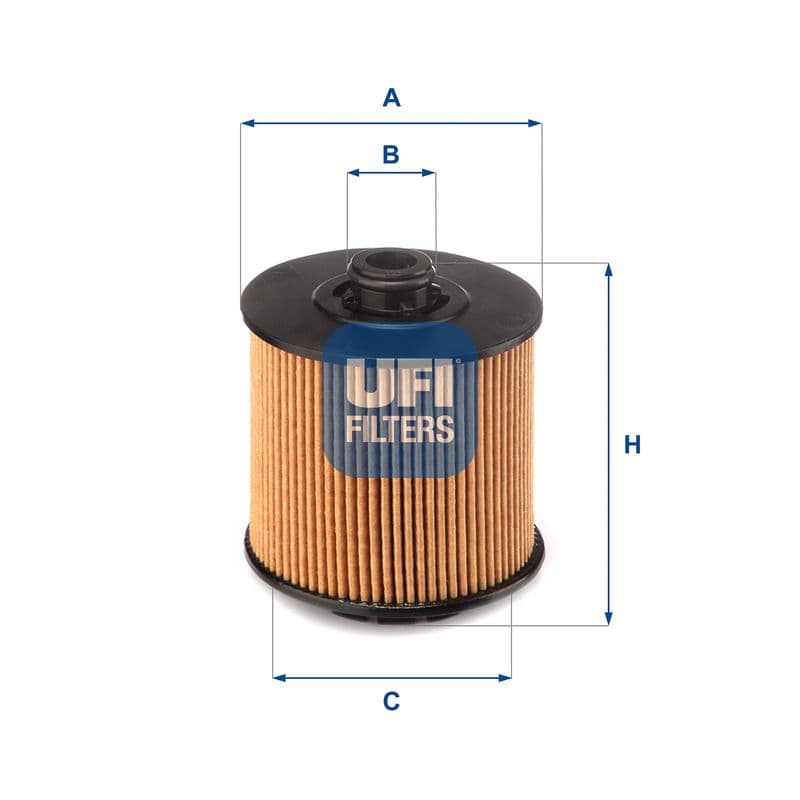 Filtru ulei UFI 25.173.01