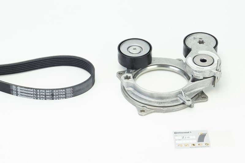 Set curea transmisie cu caneluri CONTINENTAL CTAM 6PK967 EXTRA K1