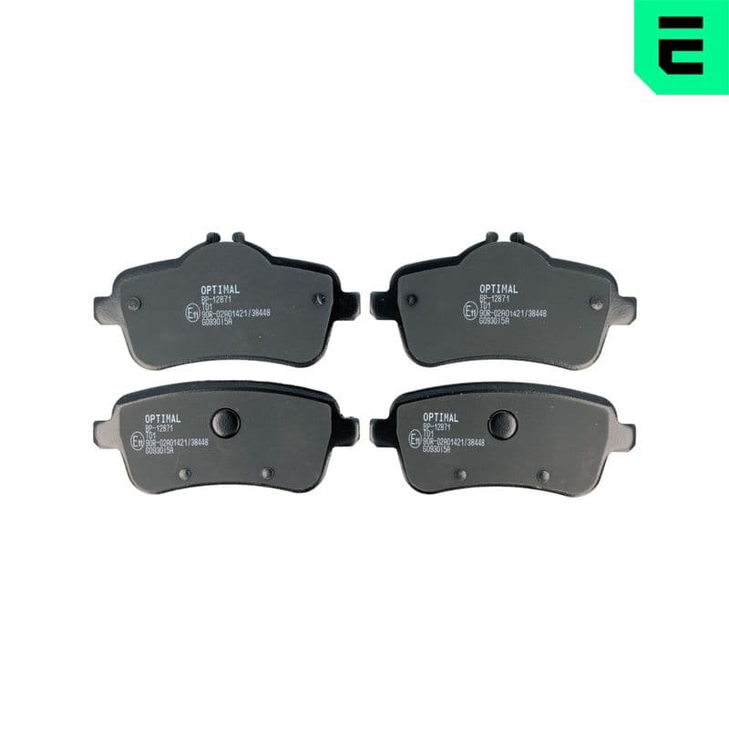 set placute frana,frana disc OPTIMAL BP-12871