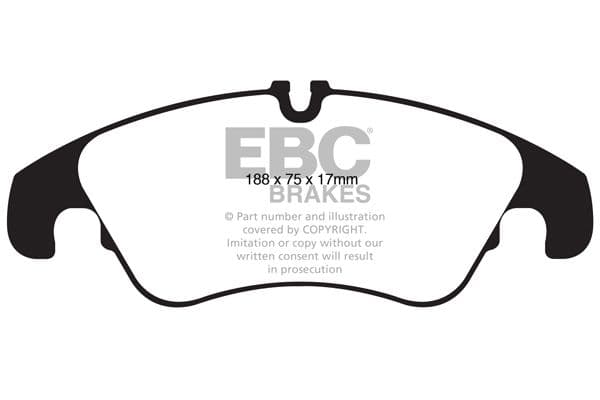 set placute frana,frana disc EBC Brakes DP42022R