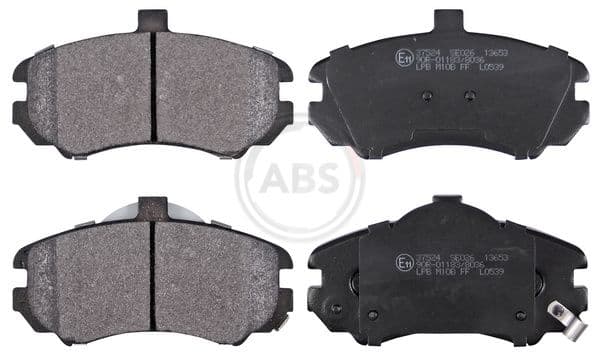 set placute frana,frana disc ABS 37524
