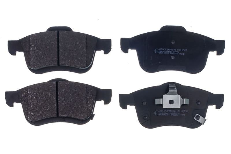 set placute frana,frana disc DENCKERMANN B111502
