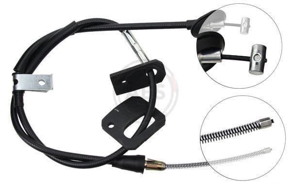 Cablu, frana de parcare ABS K12617