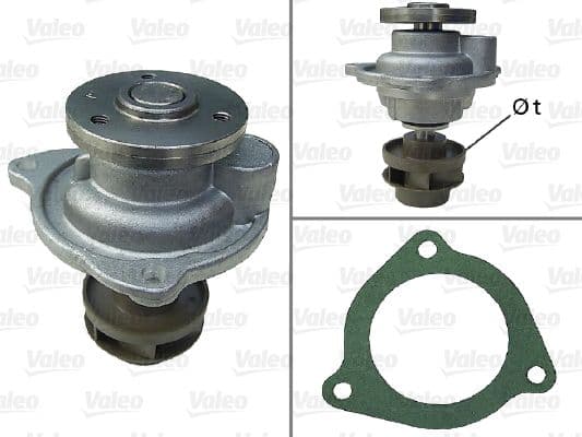 Pompă de apă, răcire motor VALEO 506809