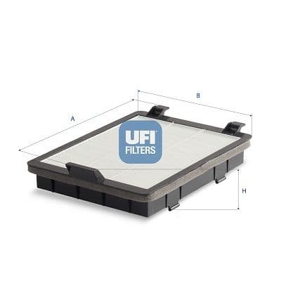 Filtru, aer habitaclu UFI 53.626.00