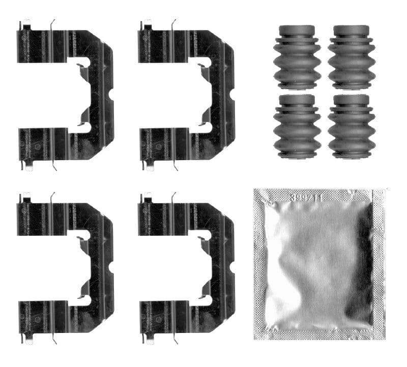 Set accesorii, placute frana BOSCH 1 987 474 799