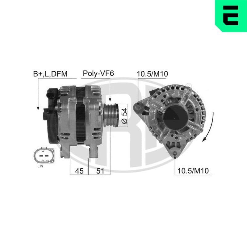 Generator / Alternator ERA 210427A