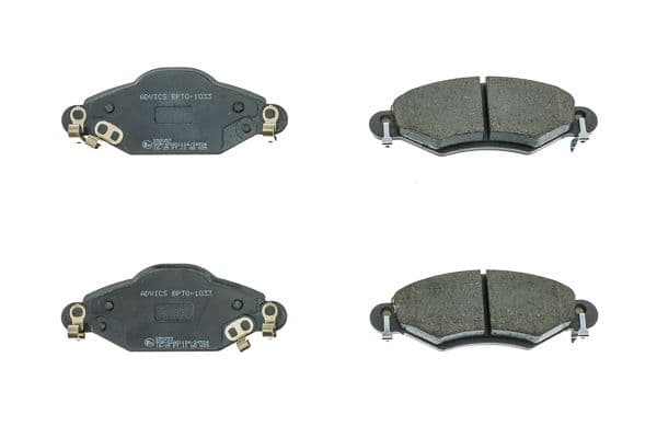 set placute frana,frana disc AISIN Premium ADVICS by BPTO-1003