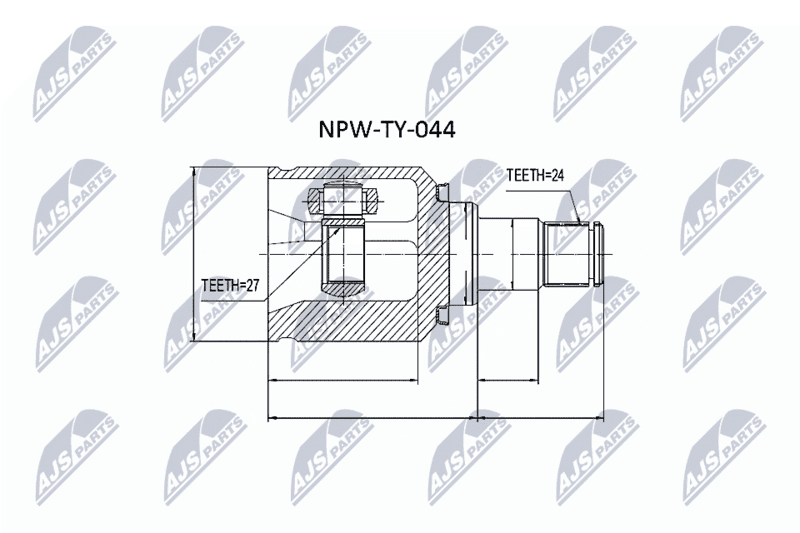 Set articulatie, planetara NTY NPW-TY-044