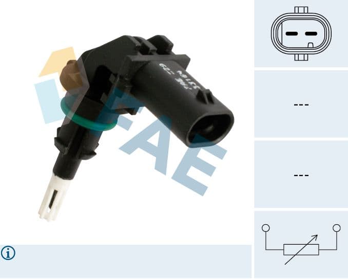 senzor,temperatura aer admisie FAE 33164