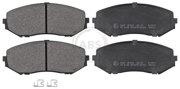 set placute frana,frana disc ABS 37531