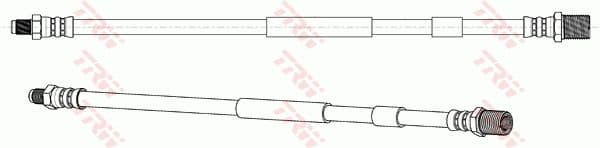 Furtun frana TRW PHD1265