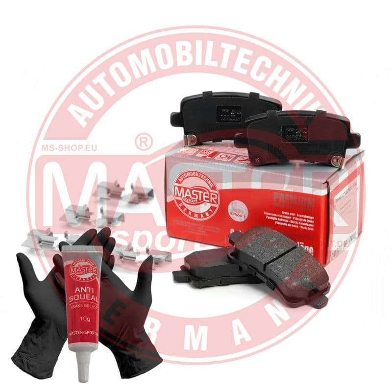 set placute frana,frana disc MASTER SPORT 13046027582N-SET-MS