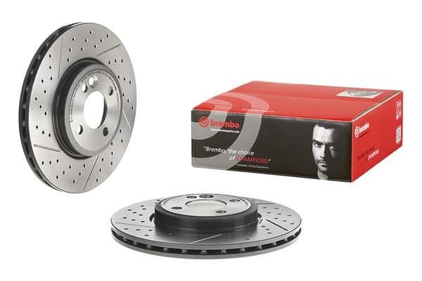 Disc frana BREMBO PRIME LINE - UV Coated 09.A047.11