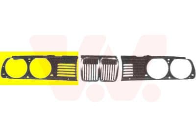 Grila radiator VAN WEZEL 0620512
