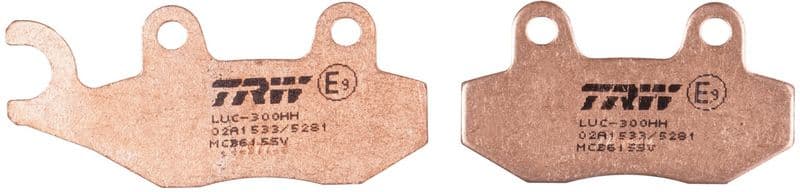 set placute frana,frana disc TRW Sinter Street MCB615SV