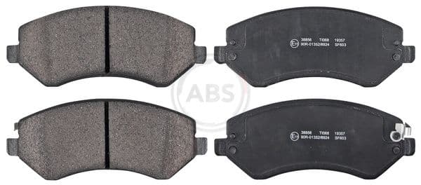 set placute frana,frana disc ABS 38856