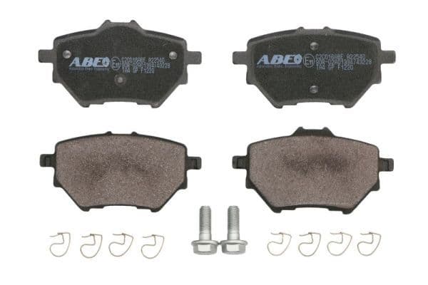 set placute frana,frana disc ABE C2C016ABE