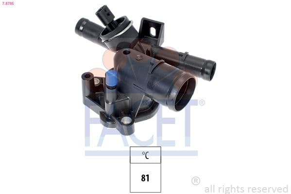 termostat,lichid racire FACET Made in Italy - OE Equivalent 7.8785