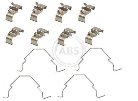 Set accesorii, placute frana ABS 1652Q