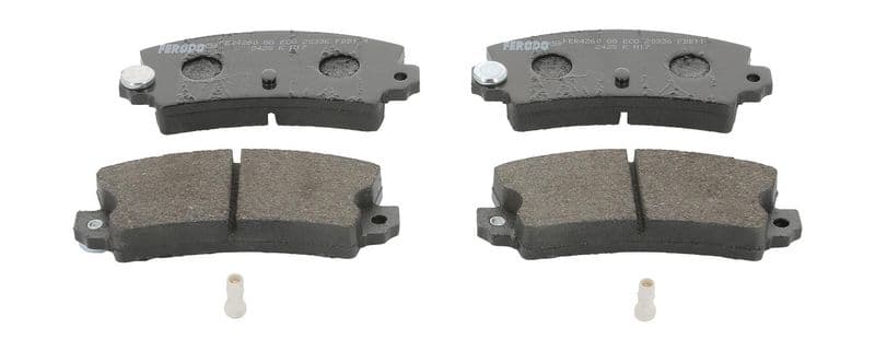 set placute frana,frana disc FERODO PREMIER ECO FRICTION FDB114
