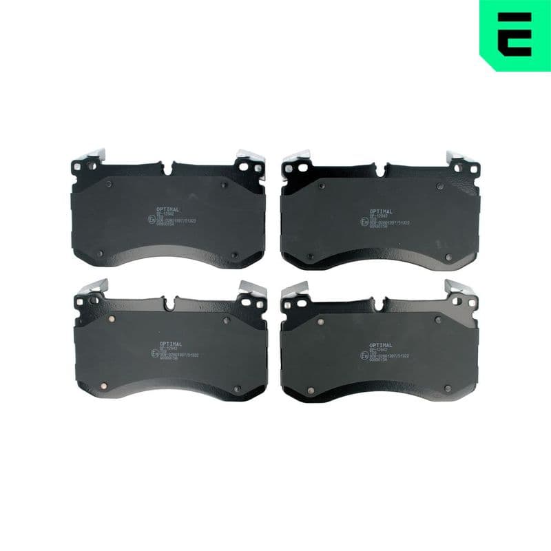 set placute frana,frana disc OPTIMAL BP-12942