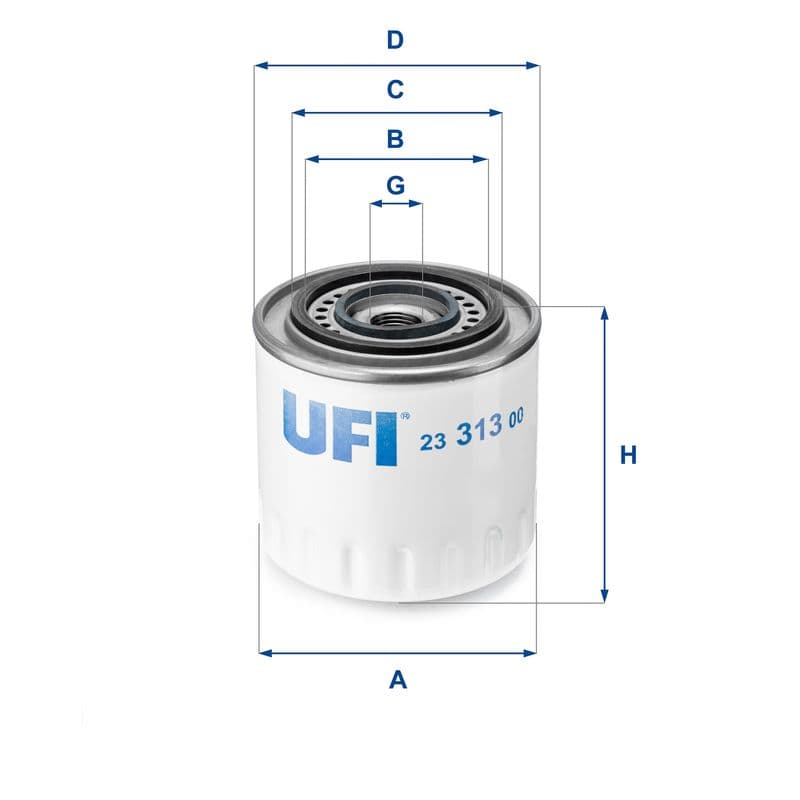 Filtru ulei UFI 23.313.00