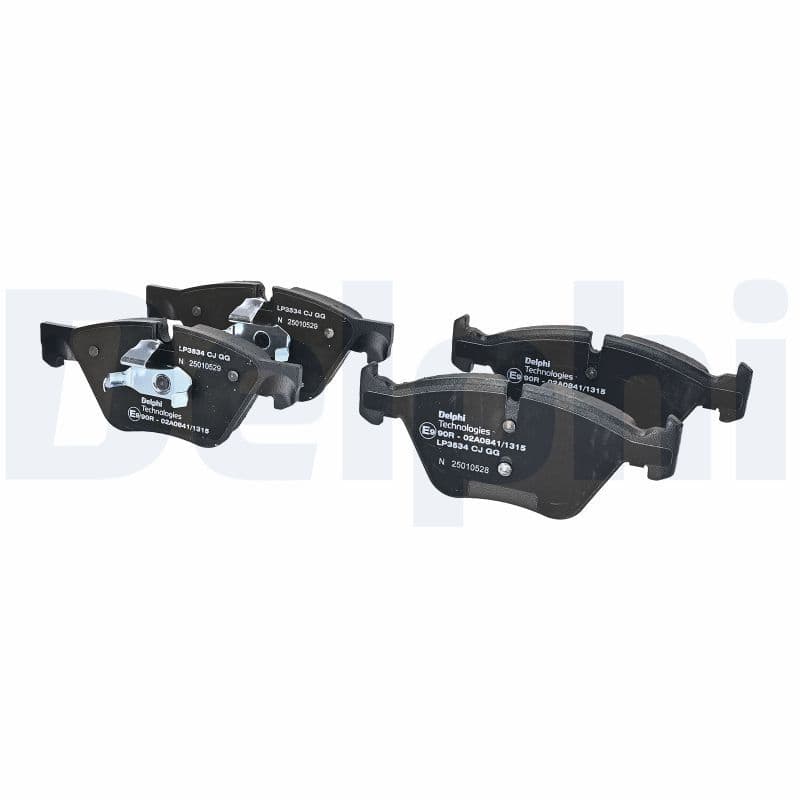 set placute frana,frana disc DELPHI LP3534