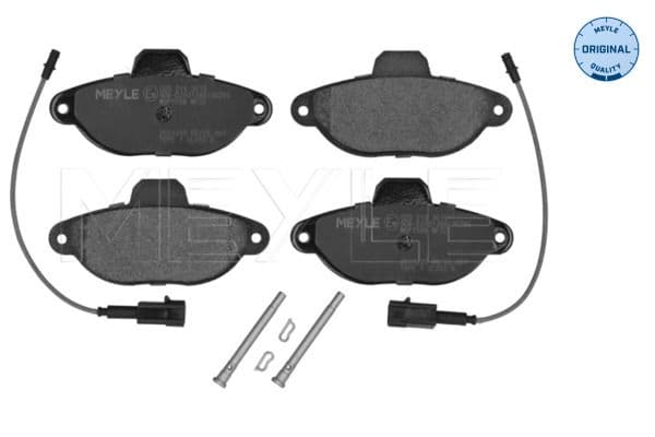 set placute frana,frana disc MEYLE -ORIGINAL: True to OE. 025 214 3616