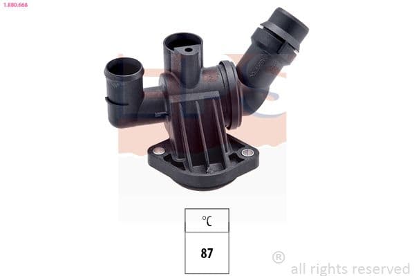 termostat,lichid racire EPS Made in Italy - OE Equivalent 1.880.668