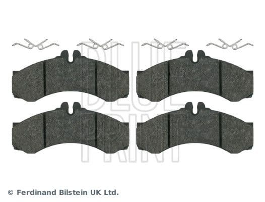 set placute frana,frana disc BLUE PRINT ADU174226