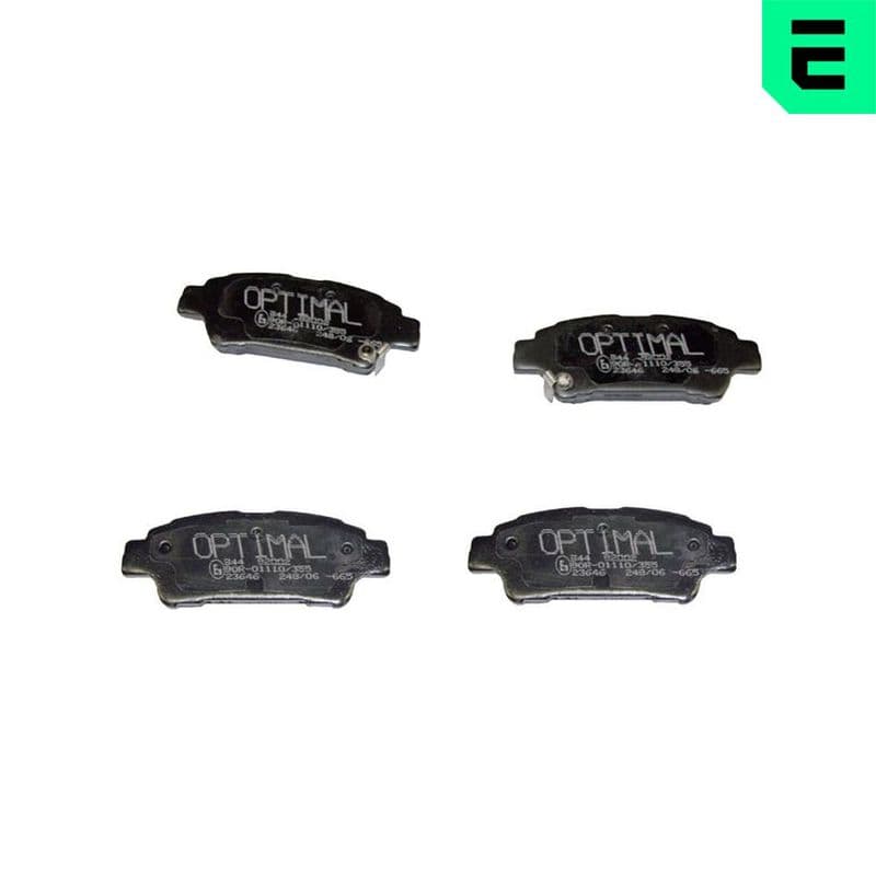 set placute frana,frana disc OPTIMAL BP-82002