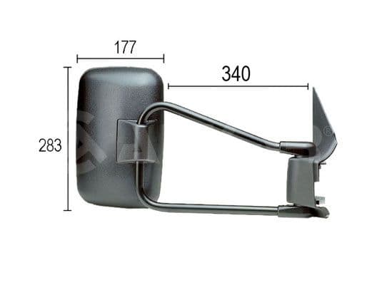 Oglinda exterioara ALKAR 9202963