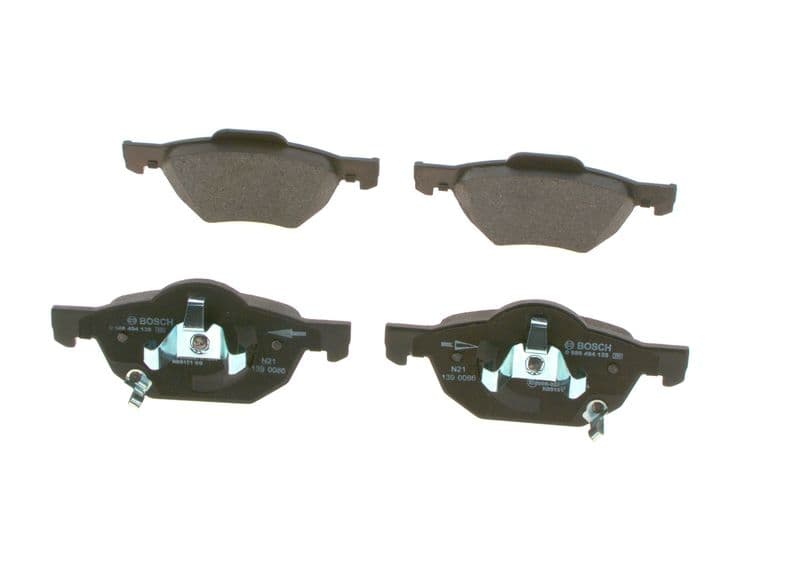 set placute frana,frana disc BOSCH 0 986 494 135