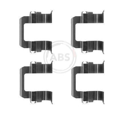 Set accesorii, placute frana ABS 1252Q