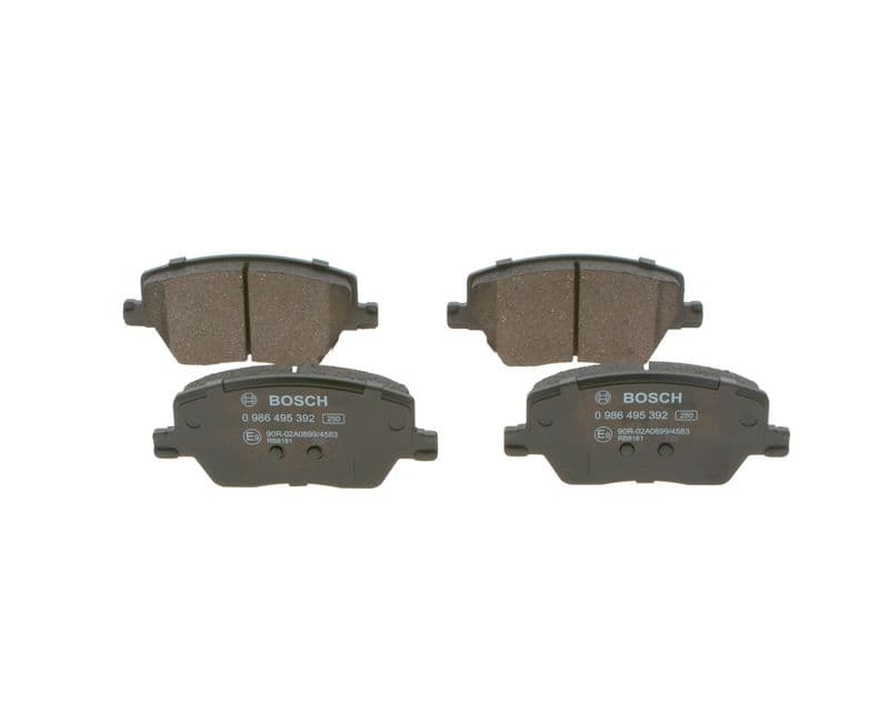 set placute frana,frana disc BOSCH 0 986 495 392