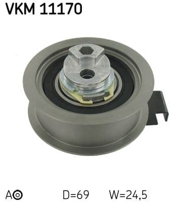rola intinzator,curea distributie SKF VKM 11170