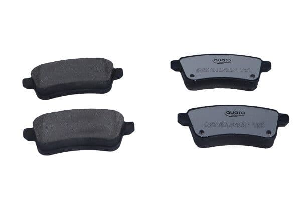 set placute frana,frana disc QUARO SILVER CERAMIC QP0015C