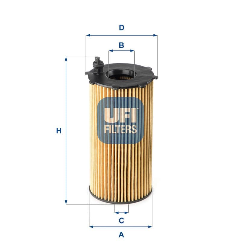 Filtru ulei UFI 25.167.00