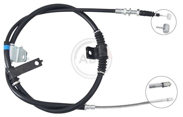 Cablu, frana de parcare ABS K17542