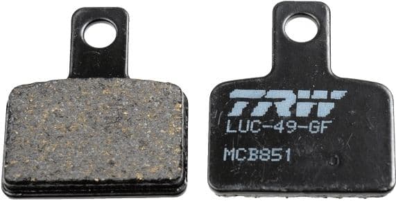 set placute frana,frana disc TRW Organic Allround MCB851
