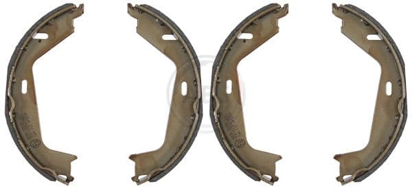 Set saboti frana, frana de mana ABS 9376