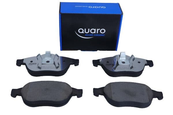 set placute frana,frana disc QUARO SILVER CERAMIC QP2260C