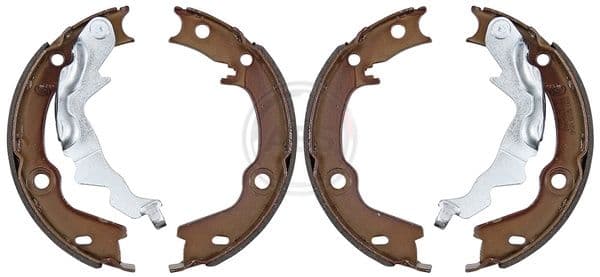 Set saboti frana, frana de mana ABS 9193