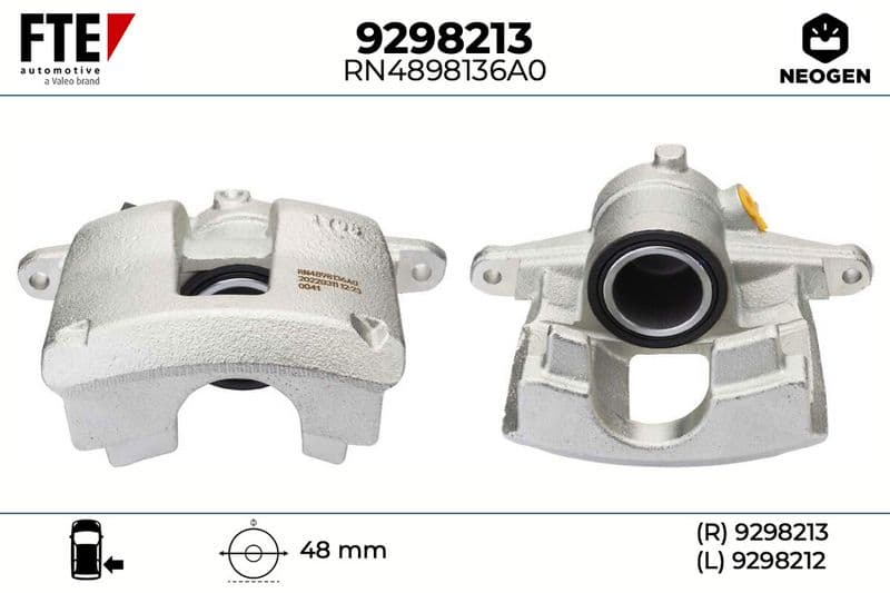 Etrier frana FTE NEOGEN 9298213