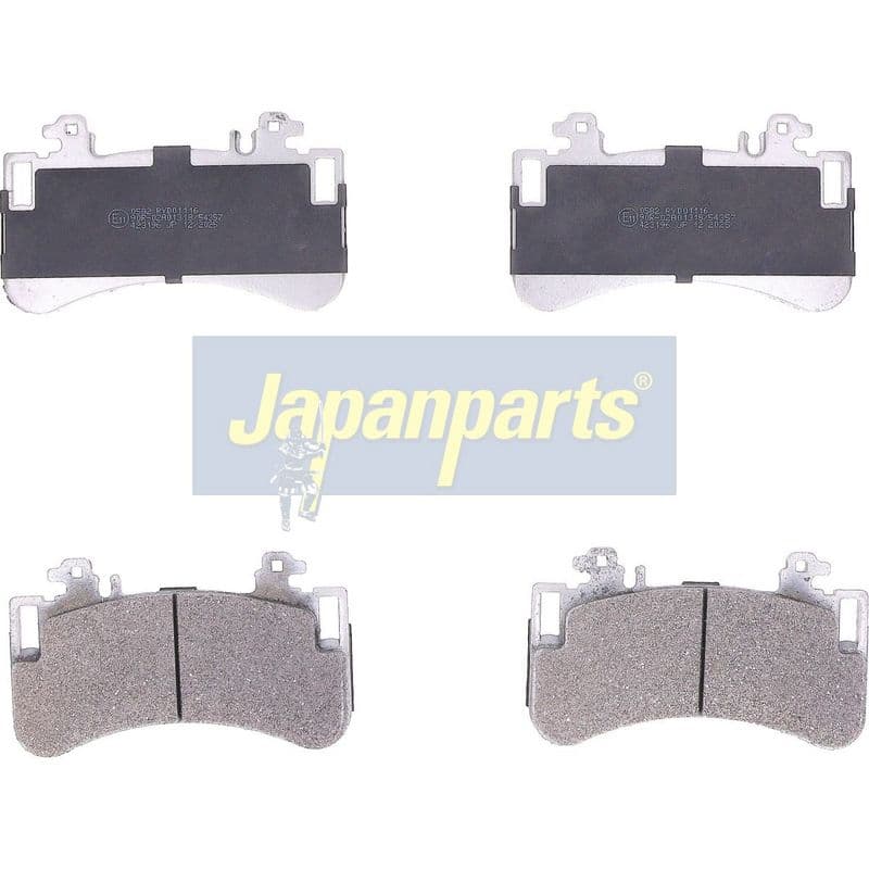 set placute frana,frana disc JAPANPARTS PA-0582AF